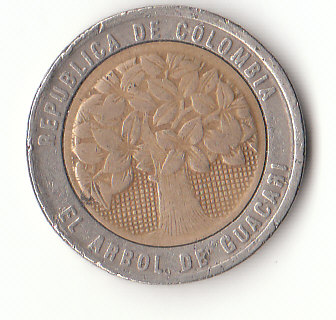  500 Pesos Kolumbien 1995 (F838)   