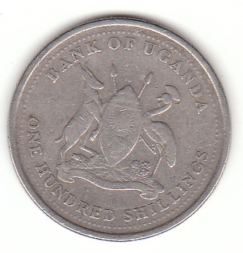  100 Shillings Uganda 1998 (F210)   