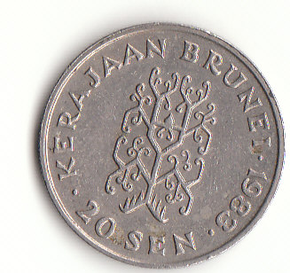  20 Sen Brunei 1983 (F903)   
