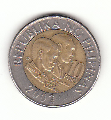  10 Piso Philippinen 2002 (F907)   
