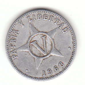  5 Centavos Kuba 1968 AL (F934)   