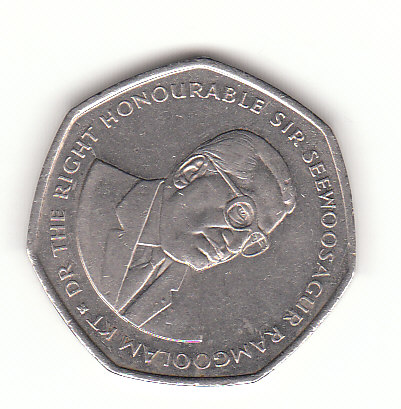  10 Rupees Mauritius 1997 Zuckerrohrernte (F987)   
