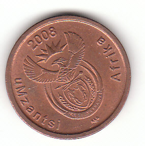  5 Cent Süd- Afrika 2008 (G045)   