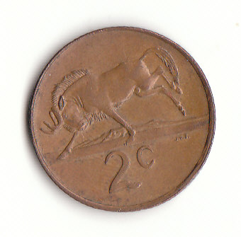  2 Cent Süd- Afrika 1983 (G047)   