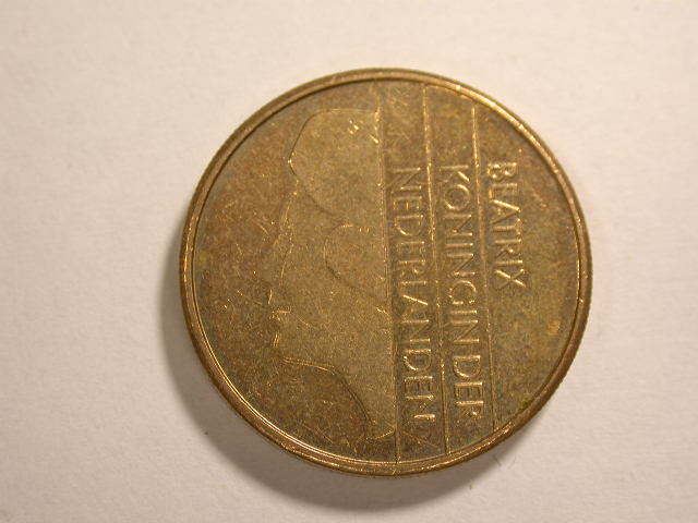  12048  Niederlande  5 Gulden 1989 in vz-st   