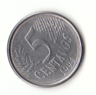  5 Centavos Brasilien 1994 (G132)   