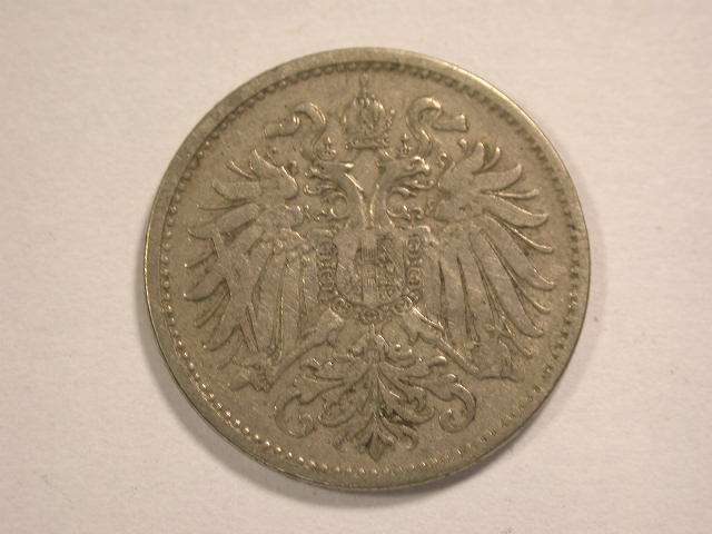  12049  Österreich  10 Heller  1894 in ss   