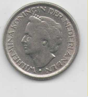  25 Cent Niederlande 1948   