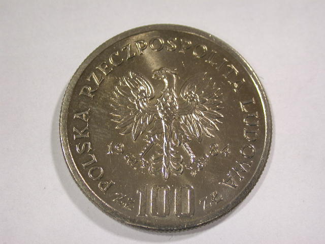  12057 Polen  100 Zloty  1984   in f.st/ST  Prachtexemplar   