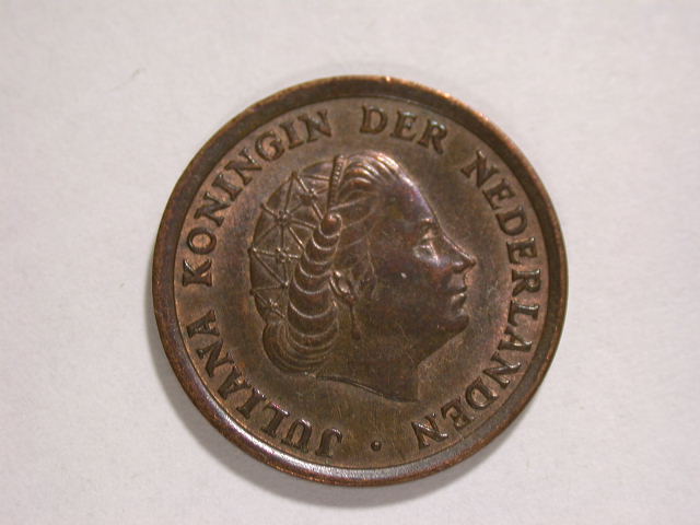  12058  Niederlande  1 Cent  1965  in vz   