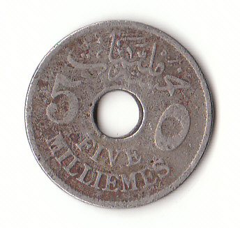  5 Milliémes Ägypten 1917 (F608)   