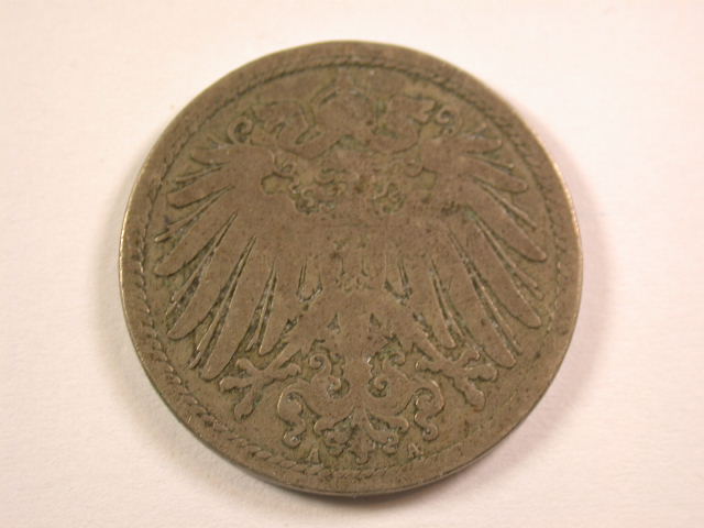  13005  KR   10 Pfennig  1890 A  in schön/sehr schön   