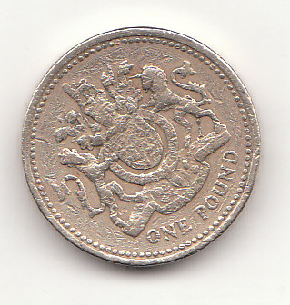  1 Pound Großbritannien 1983 (G455)   