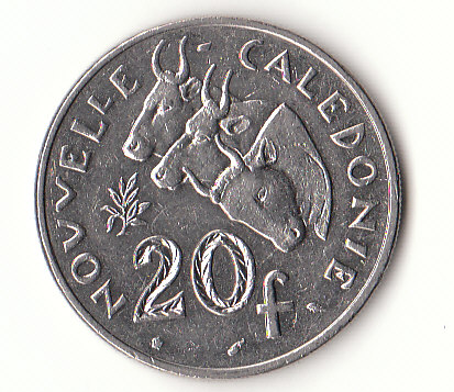  20 francs Neu Kaledonien 1983 (G492)   