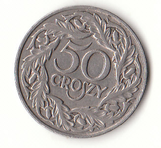  Polen 50 Croszy 1923 (G493)   