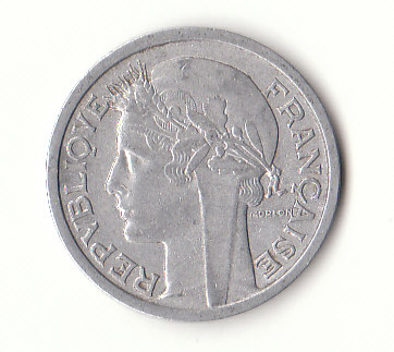  1 Francs Frankreich 1957  B (G537)   