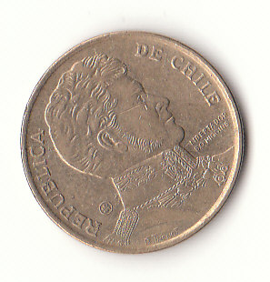  10 Pesos Chile 2007 (G240)   