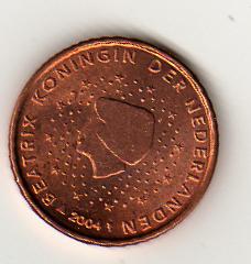  Niederlande 1 Cent 2004   