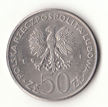  Polen 50 Zlotych 1981 (G209)   