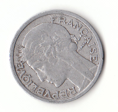  2 Francs Frankreich 1959  (G105)   