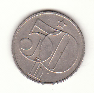  50 Heller  Tschechoslowakei 1978 (G676)   