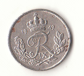  10 Ore Dänemark 1949 (G795)   