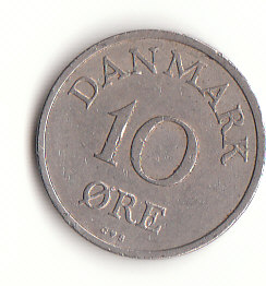  10 Ore Dänemark 1956 (G797)   