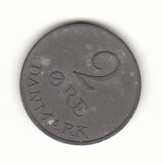  2 Ore Dänemark 1968 ( G807)   