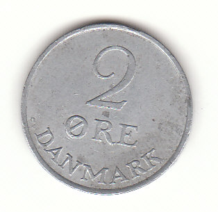  2 Ore Dänemark 1971 ( G808)   