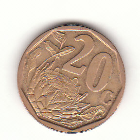  20 Cent Süd- Afrika 2008 (G886)   