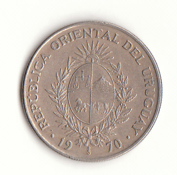  50 Pesos Uruguay 1970 (G873)   