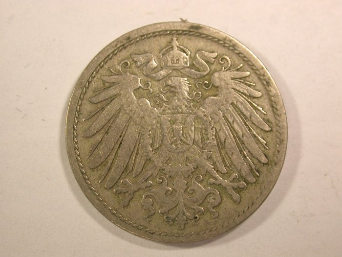  14301 KR 10 Pfennig 1898 D in ss Orginalbilder   