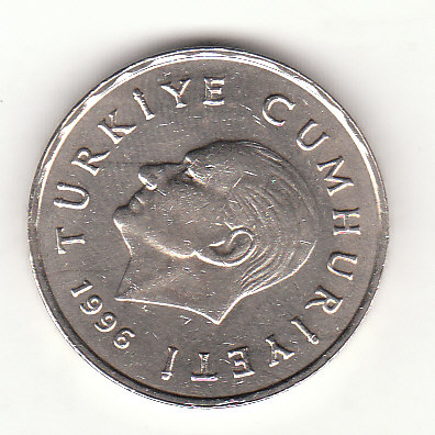  50000 Lira Türkei 1996 (G977)   