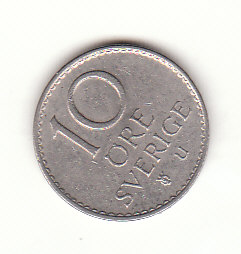  10 Öre Schweden 1973 (G995)   