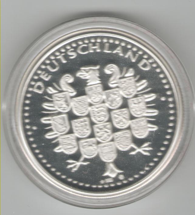  Medaille auf K.Carstens(Silber)(k304)   