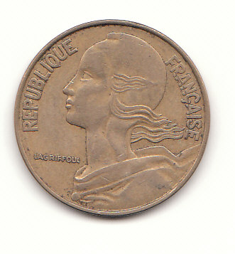Frankreich (H067) 20 Centimes 1968 