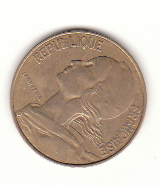  20 Centimes Frankreich 1976 (H094)   