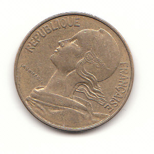  10 Centimes Frankreich 1981 (H101)   