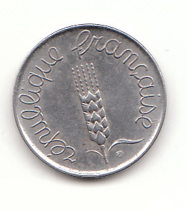  5 Centimes Frankreich 1962 (H109)   