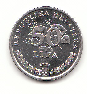  50 Lipa Kroatien 1995 (H110)   