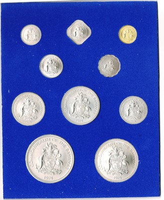  Österreich Münzset 5 Groschen  - 20 Schilling 9 Münzen 1981  FM-Frankfurt Kupfer-Nickel, Bronze   