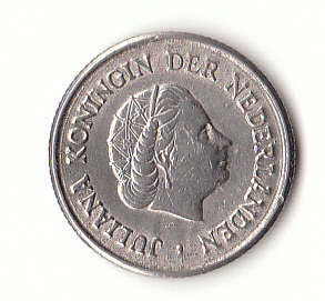  25 Cent Niederlande 1963 (H160)   