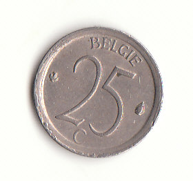  25 Centimes 1968 Belgie (G251)   