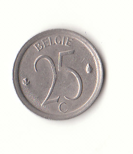 25 Centimes 1970 Belgie (F467)   