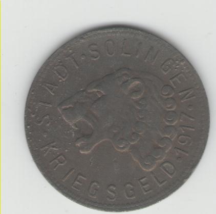  50 Pfennig Solingen 1917(k319)   