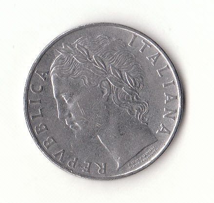  100 Lire Italien 1956 (H260)   