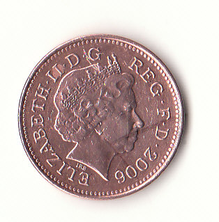  Großbritannien 1 Penny 2006 (H344)   