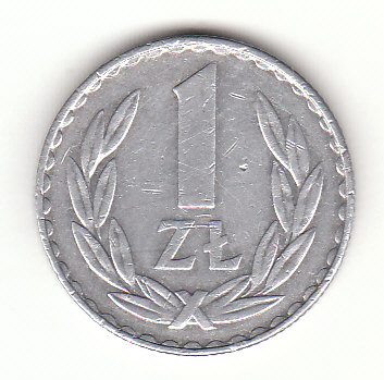  1 Zloty Polen 1978 (H385)   