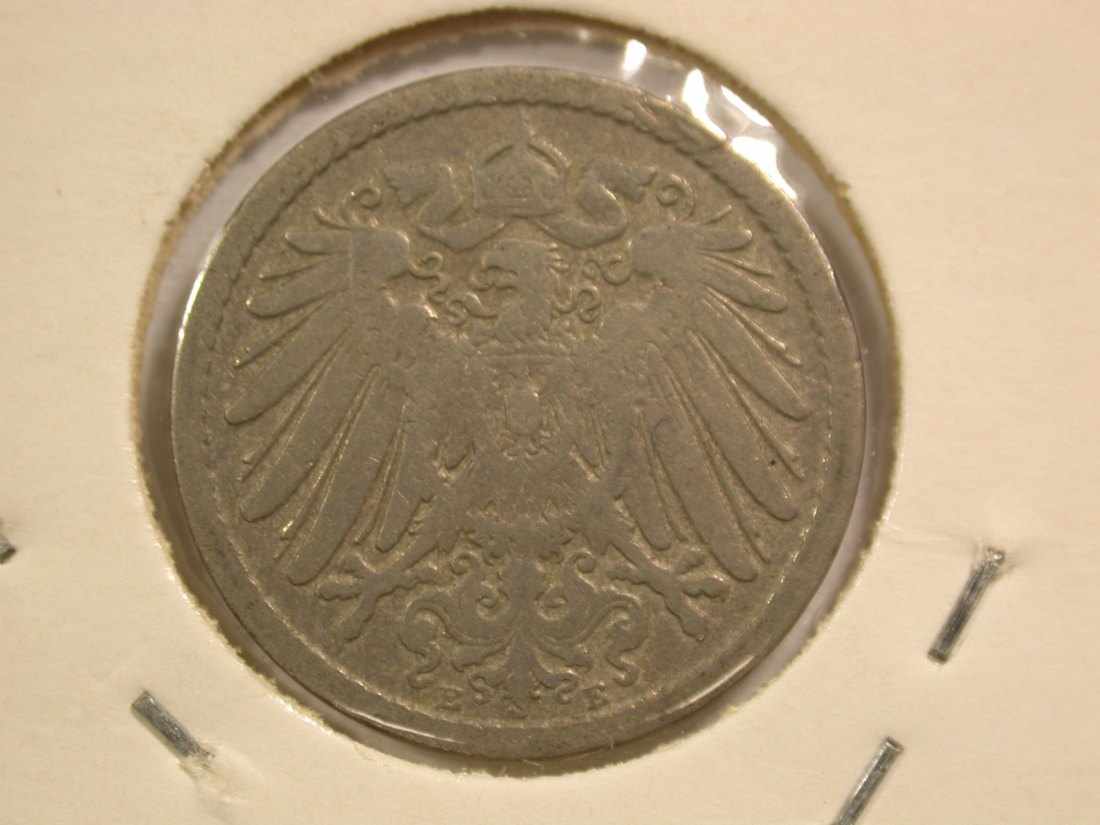  14309 KR 5 Pfennig 1894 E in sehr schön R Orginalbilder   