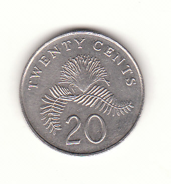  20 Cent Singapore 2009 (H595)   